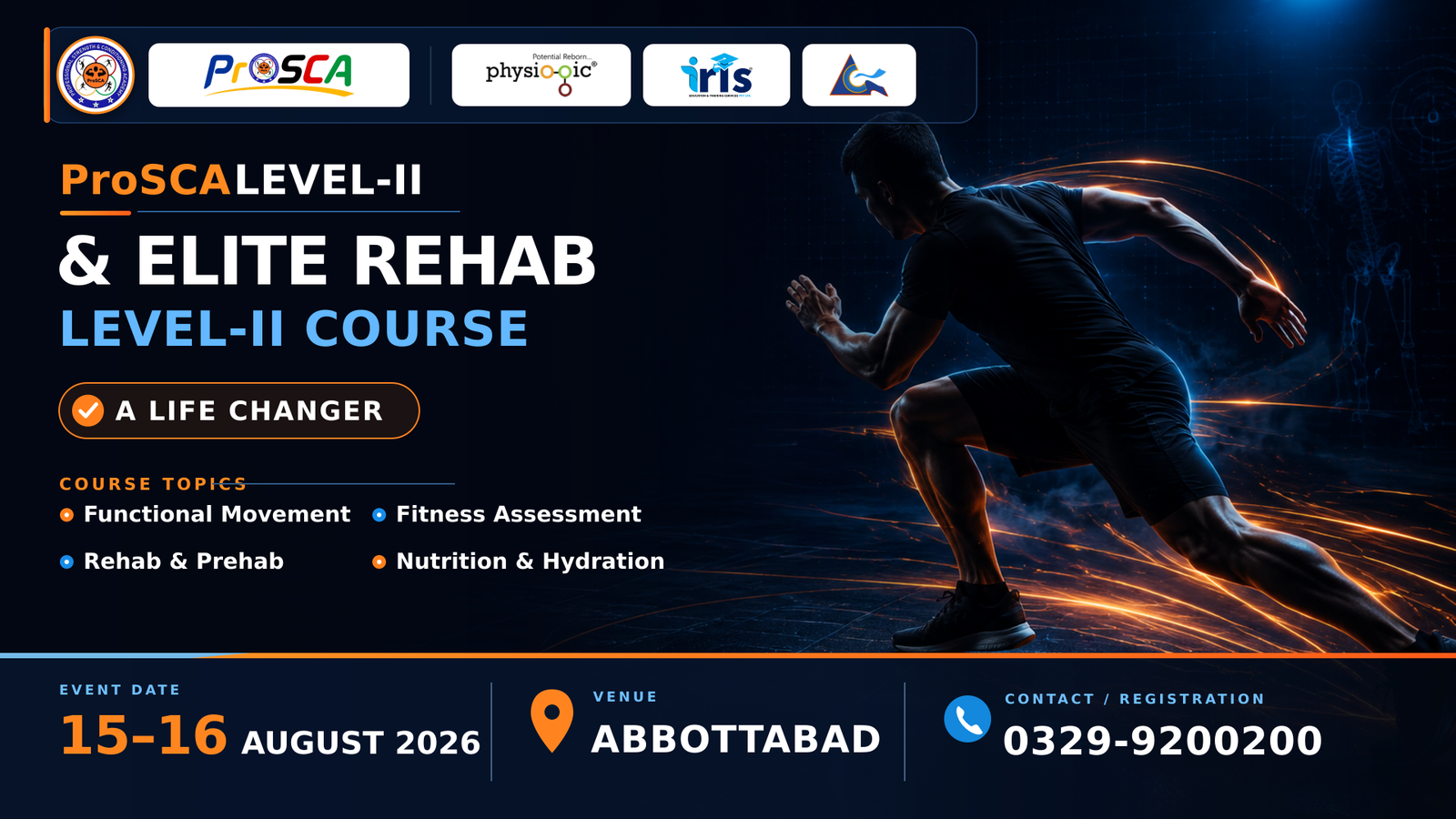 ProSCA LEVEL-II & ELITE REHAB LEVEL-II COURSE